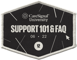 Support 101 & FAQ badge