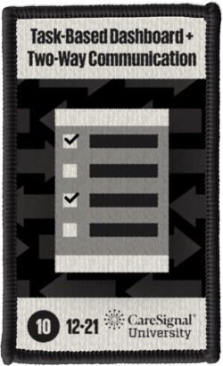 New Program Features: Task-Based Dashboard and Two-Way, Secure Messaging badge