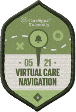 Virtual Care Navigation badge